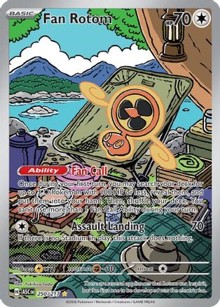 [PKM] Fan Rotom 250/217  - Holofoil ME Ascended Heroes - Illustration Rare