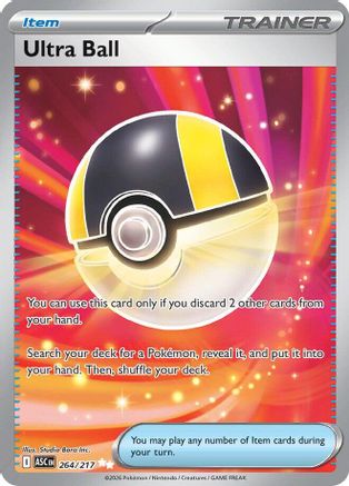 [PKM] Ultra Ball 264/217  - Holofoil ME Ascended Heroes - Ultra Rare