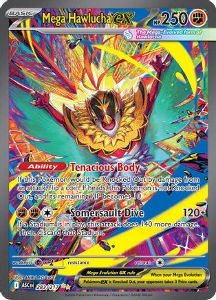 [PKM] Mega Hawlucha ex 283/217  - Holofoil ME Ascended Heroes - Special Illustration Rare