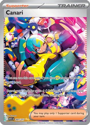 [PKM] Canari 291/217  - Holofoil ME Ascended Heroes - Special Illustration Rare