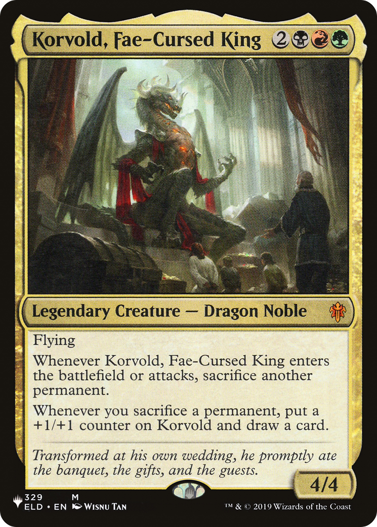 Korvold, Fae-Cursed King [LIST 329/269]