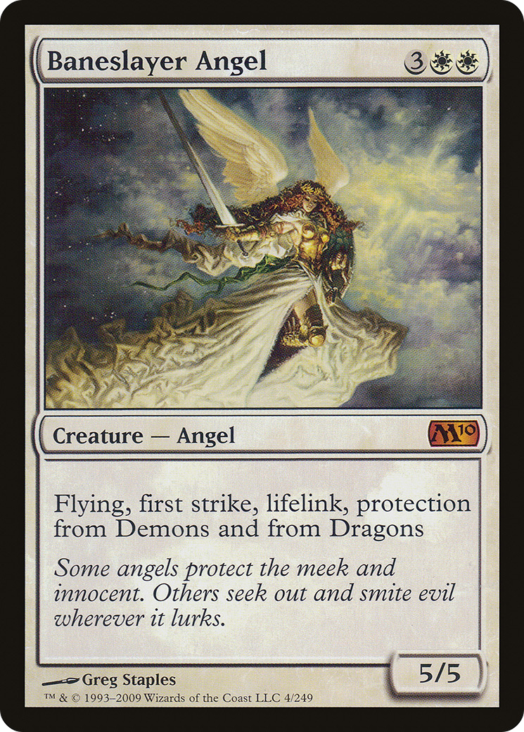 {R} Baneslayer Angel [Magic 2010][M10 004] - Misty Mountain Games