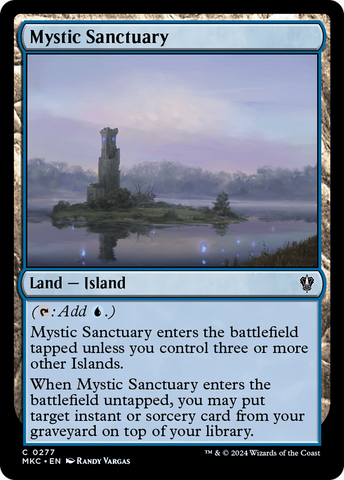 {C} Mystic Sanctuary [Murders at Karlov Manor Commander][MKC 277]