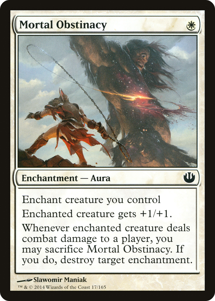 {C} Mortal Obstinacy [Journey into Nyx][JOU 017]