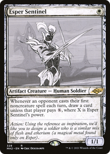 {R} Esper Sentinel (Sketch) [Modern Horizons 2][MH2 328]