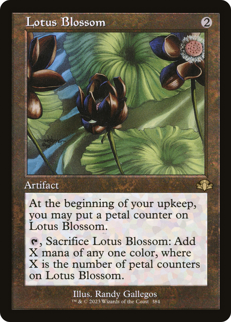 {R} Lotus Blossom (Retro) [Dominaria Remastered][DMR 384]