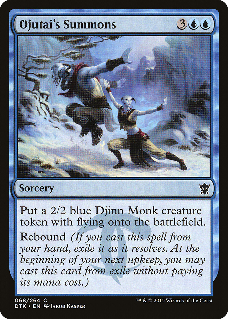 {C} Ojutai's Summons [Dragons of Tarkir][DTK 068]