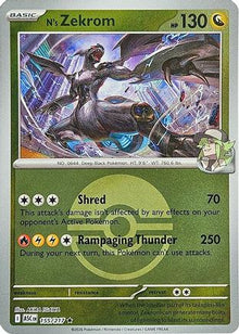 [PKM] N's Zekrom (Poke Ball) 155  - Reverse Holofoil ME Ascended Heroes - Rare