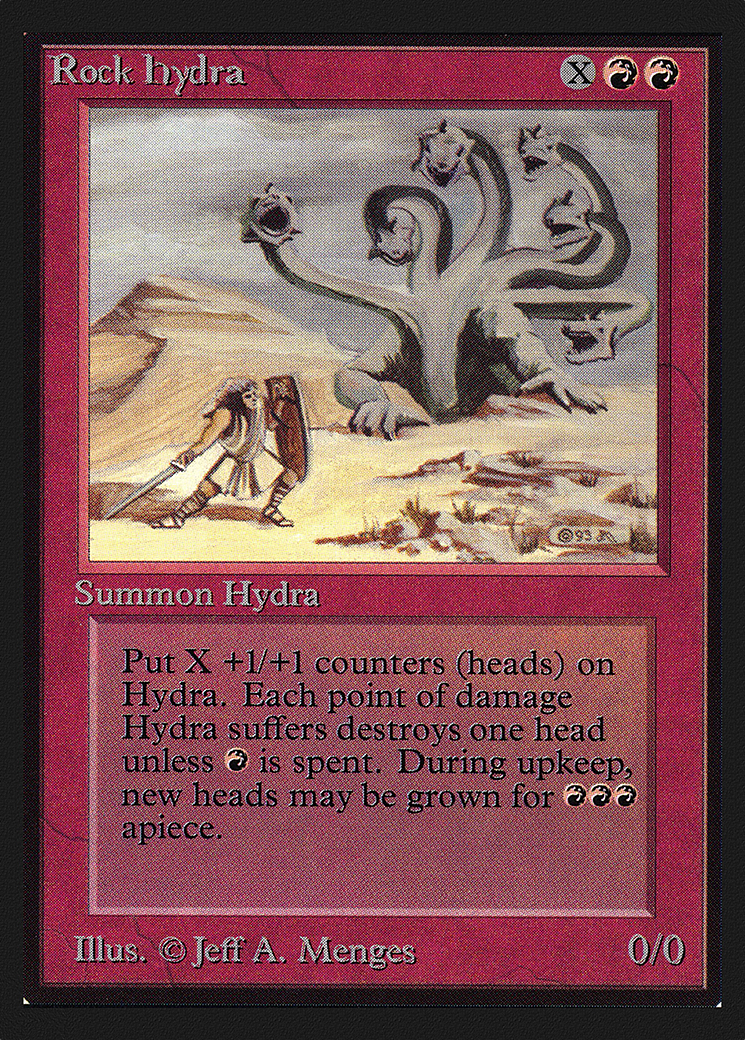 {R} Rock Hydra [International CollectorsÃ¢Â€Â™ Edition][GB CEI 172]