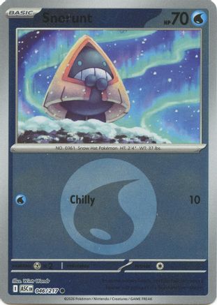 [PKM] Snorunt - 046/217 (Energy Symbol Pattern) [ME: Ascended Heroes] Reverse Holofoil