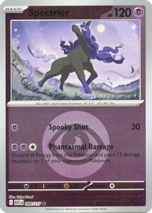 [PKM] Spectrier (Energy Symbol Pattern) 098  - Reverse Holofoil ME Ascended Heroes - Rare