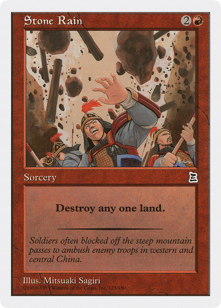 {C} Stone Rain [Portal Three Kingdoms][PTK 123] - Misty Mountain Games