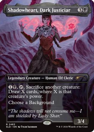 Shadowheart, Dark Justiciar [SLD 2483]  Foil