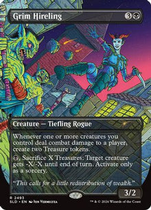 {R} Grim Hireling (Foil) [SLD 2493]