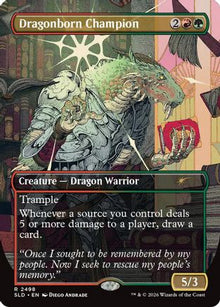 {R} Dragonborn Champion (Foil) [SLD 2498]