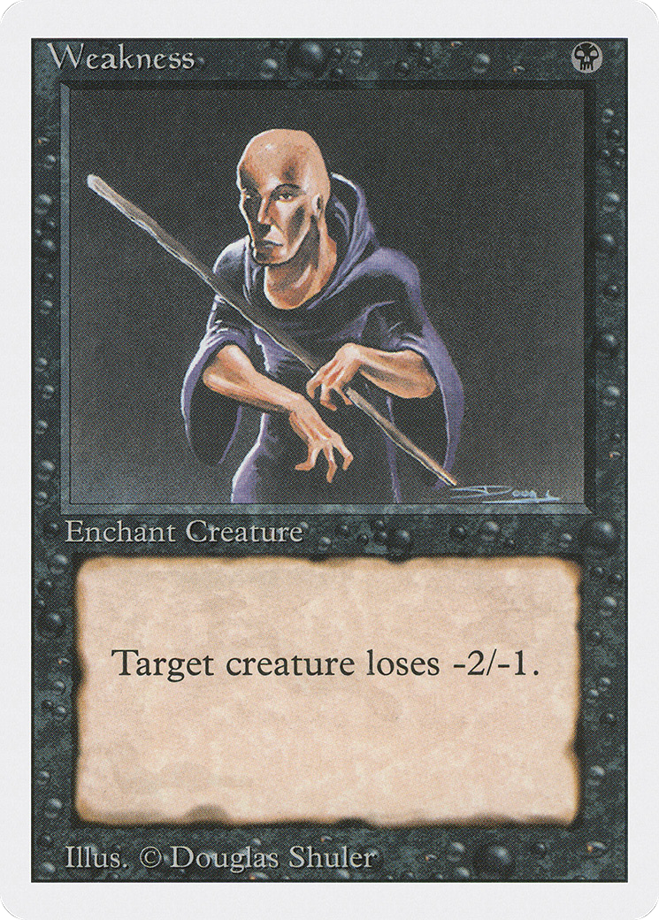 {C} Weakness [Revised Edition][3ED 136]