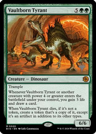 Vaultborn Tyrant [PPECL 020]  Foil