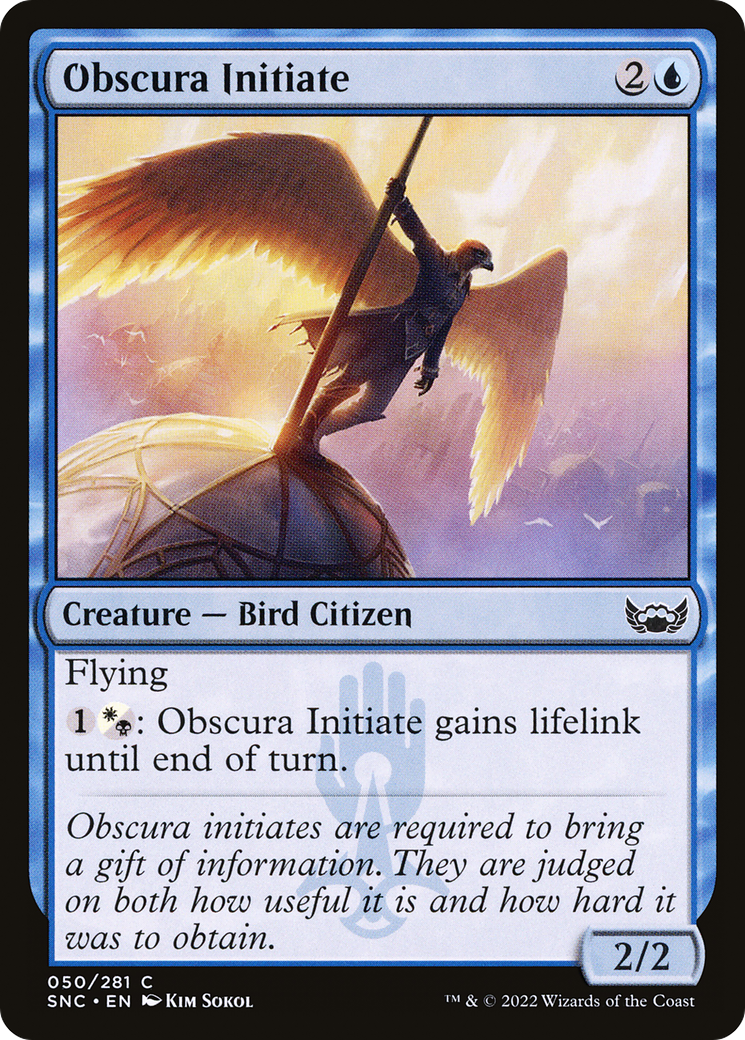 {C} Obscura Initiate [Streets of New Capenna][SNC 050]