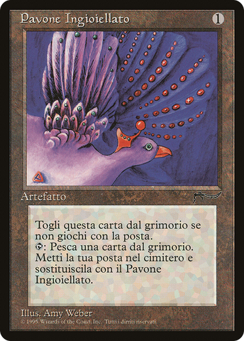 {C} Jeweled Bird (Italian) - "Pavone Ingioiellato" [Rinascimento][RIN 128]
