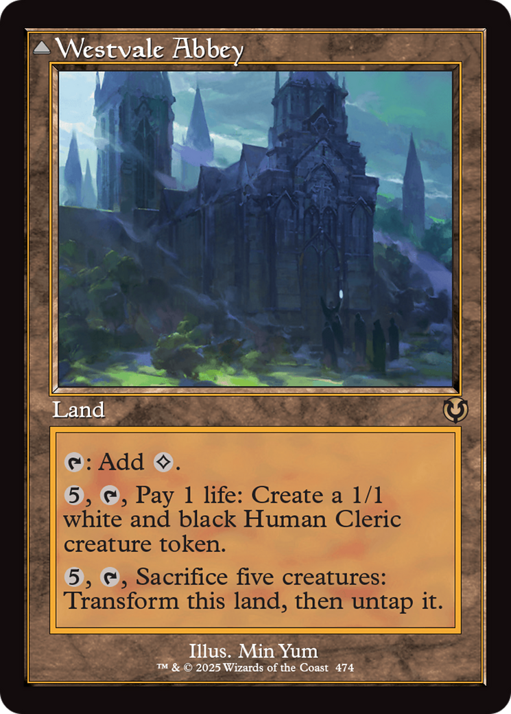 {R} Westvale Abbey // Ormendahl, Profane Prince (Retro Frame) [Innistrad Remastered][INR 474]