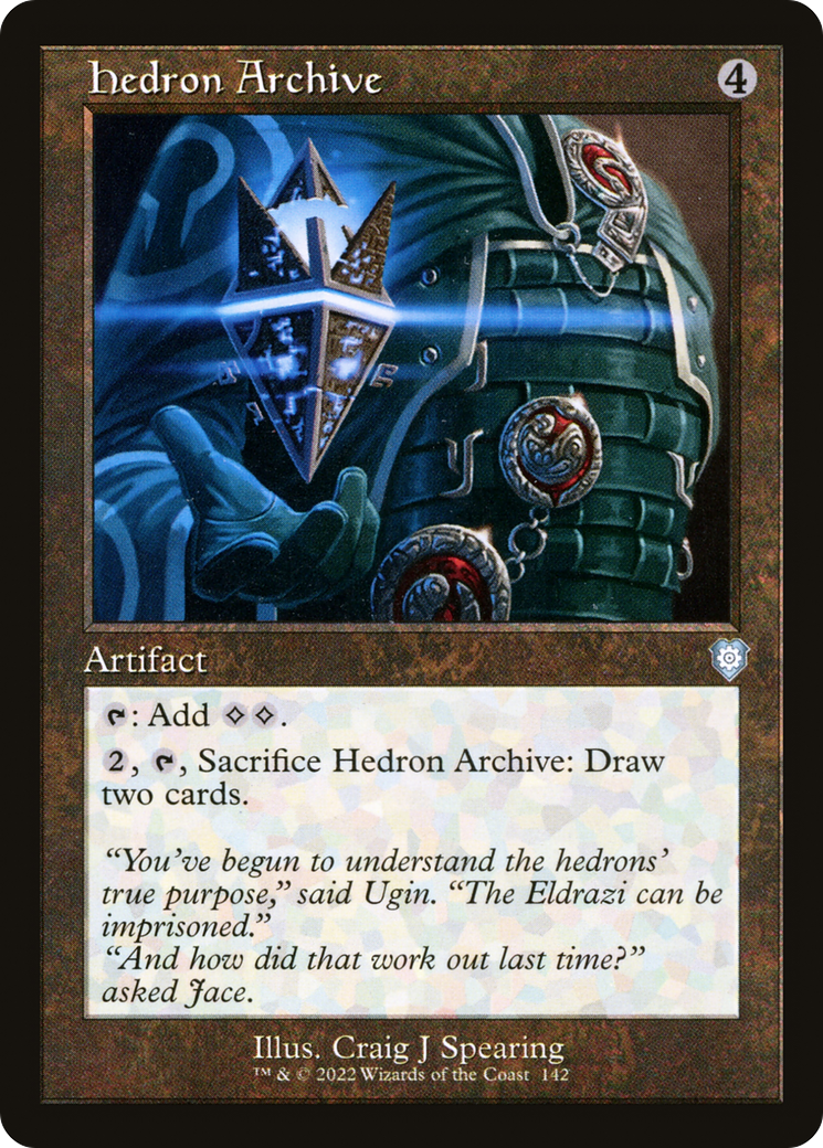 {C} Hedron Archive (Retro) [The Brothers' War Commander][BRC 142]