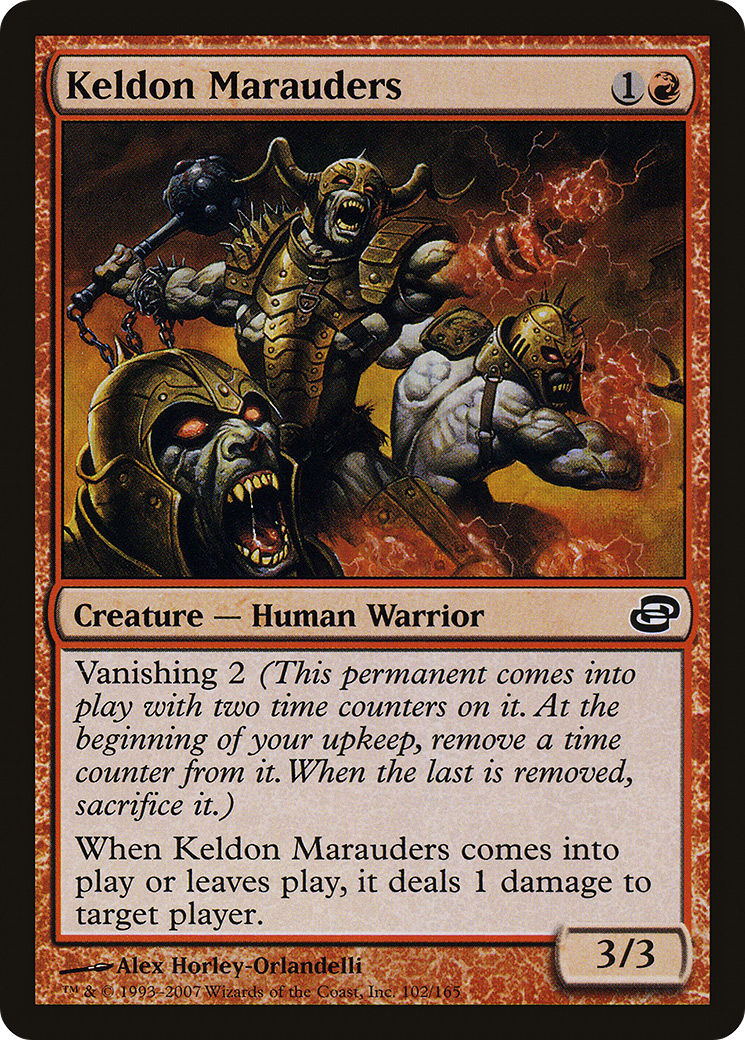 {C} Keldon Marauders [Planar Chaos][PLC 102]