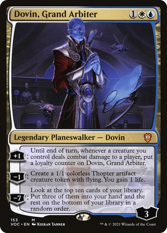 {R} Dovin, Grand Arbiter [Innistrad: Crimson Vow Commander][VOC 153]