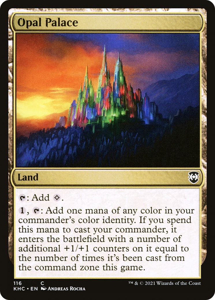 {C} Opal Palace [Kaldheim Commander][KHC 116]