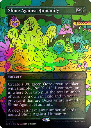 Slime Against Humanity (7083) [SLD 7083]  Foil