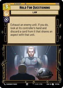 Hold for Questioning (217/264) - A Lawless Time
