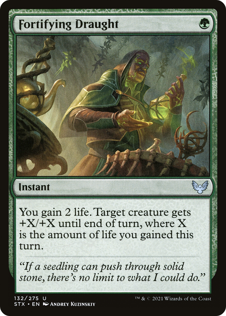 {C} Fortifying Draught [Strixhaven: School of Mages][STX 132]