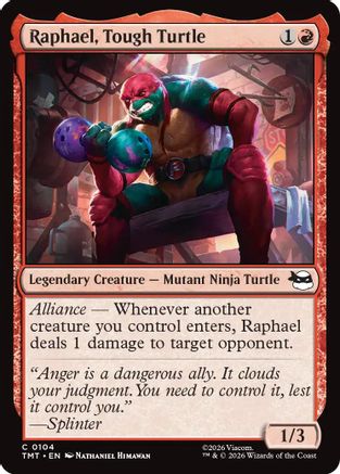 Raphael, Tough Turtle [TMT 104]