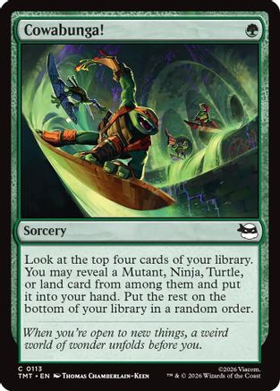 Cowabunga! [TMT 113]  Foil