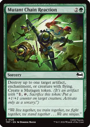 Mutant Chain Reaction [TMT 125]  Foil