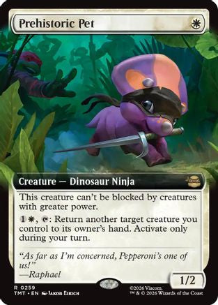 Prehistoric Pet (Extended Art) [TMT 259]  Foil