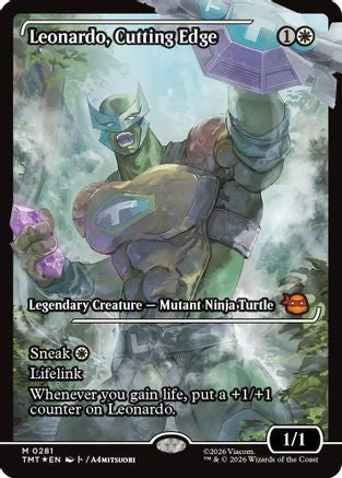 Leonardo, Cutting Edge (Showcase) [TMT 281]  Foil