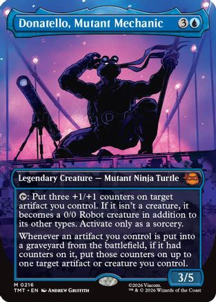 Donatello, Mutant Mechanic (Borderless) [TMT 216]  Foil