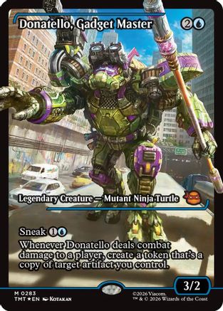 Donatello, Gadget Master (Showcase) [TMT 283]  Foil