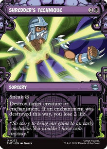 {@C} Shredder's Technique (Showcase) [TMT 232]