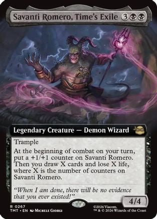 Savanti Romero, Time's Exile (Extended Art) [TMT 267]