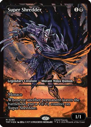 Super Shredder (Showcase) [TMT 285]  Foil