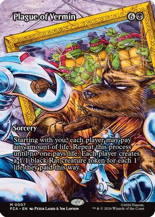 Plague of Vermin (Borderless) [PZA 007]  Foil
