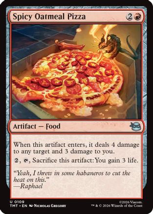Spicy Oatmeal Pizza [TMT 109]