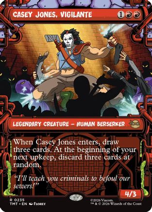 Casey Jones, Vigilante (0235) (Showcase) [TMT 235]
