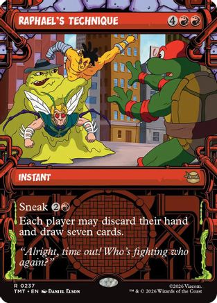Raphael's Technique (Showcase) [TMT 237]  Foil