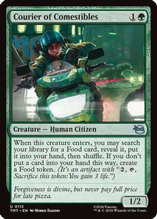 Courier of Comestibles [TMT 112]  Foil