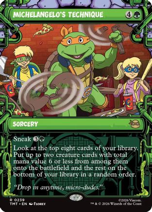 Michelangelo's Technique (Showcase) [TMT 239]