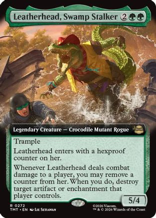 Leatherhead, Swamp Stalker (Extended Art) [TMT 272]  Foil