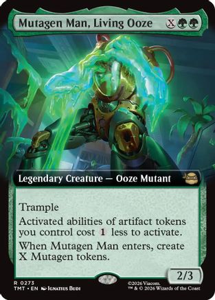 Mutagen Man, Living Ooze (Extended Art) [TMT 273]
