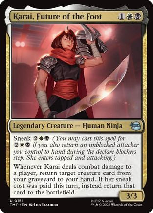 Karai, Future of the Foot [TMT 151]  Foil